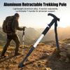 Aluminiumlegierung Wanderstöcke Verstellbare Höhe 54-110cm Trekkingstöcke für Outdoor-Camping Bergsteigen Reisen T-Griff Gehstock