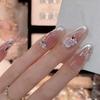 Wearable Sweet Cute High-End Handmade Nail Art Tips False Nails 
