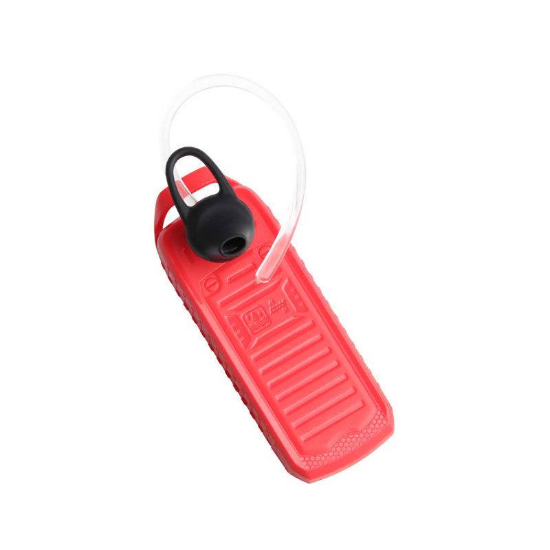 Dual-SIM BM25 Candybar Mini Phone with Ear-Hook Headset, Multi-Language Support
