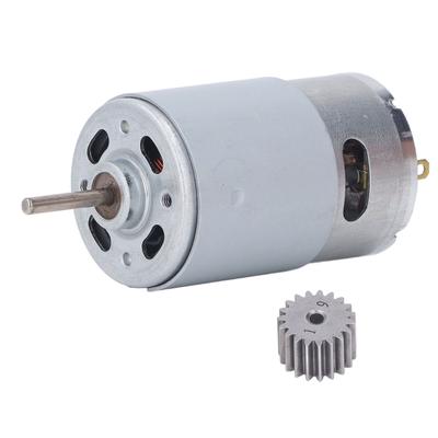 DC Borstad Motor Kopparspole Rostfritt Stål Kropp Högt Vridmoment 19 Växlad Motor för Barns