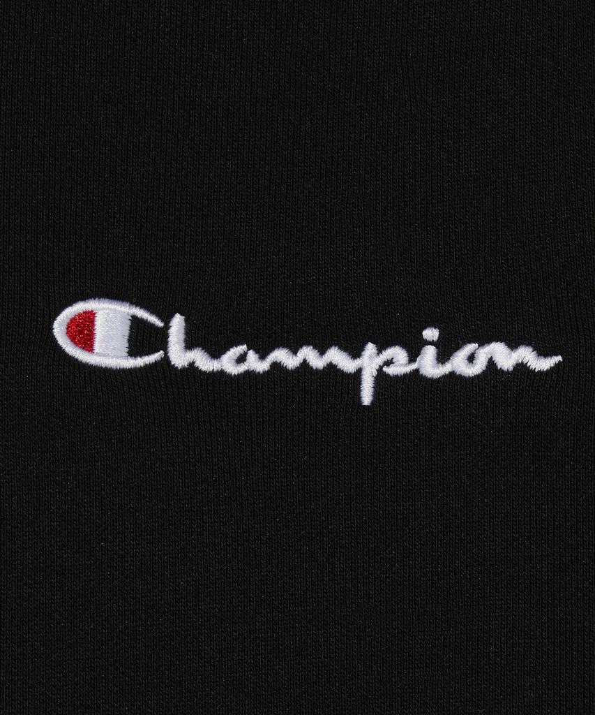 CHAMPION Small Script Logo Crewneck Sweatshirt Black
