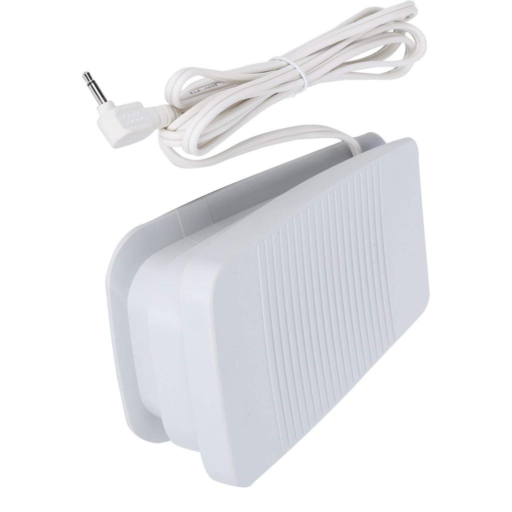 Corded Foot Control Pedal, Plastic Multifunctional Single-Hole Power Cord for Sewing Machine Foot Pedal Controller.