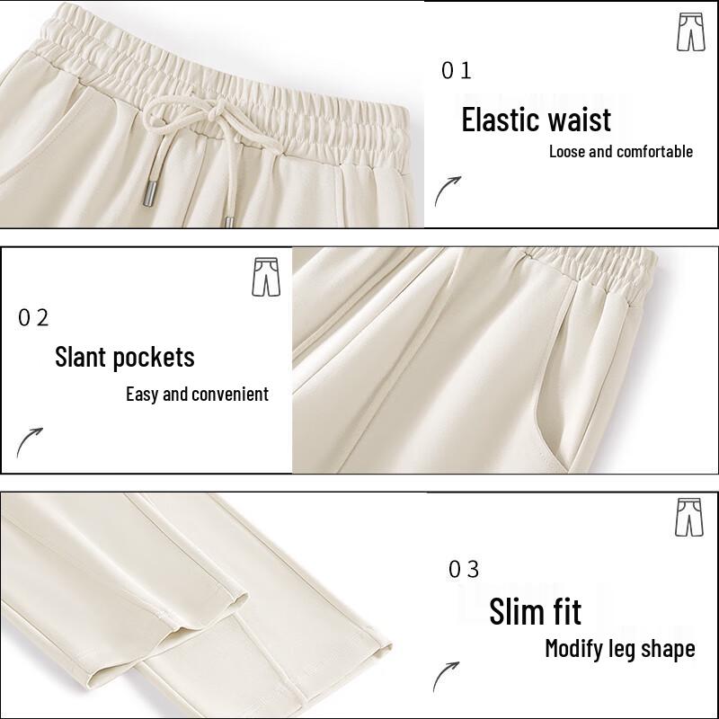 MJ Style Women's Tapered Fit Sporty Sweatpants