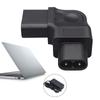 PDU Power Cable Adapter IEC320 C8 To C13 Figure 8 Male To Female IEC Right Angle Female Socket for Electronics