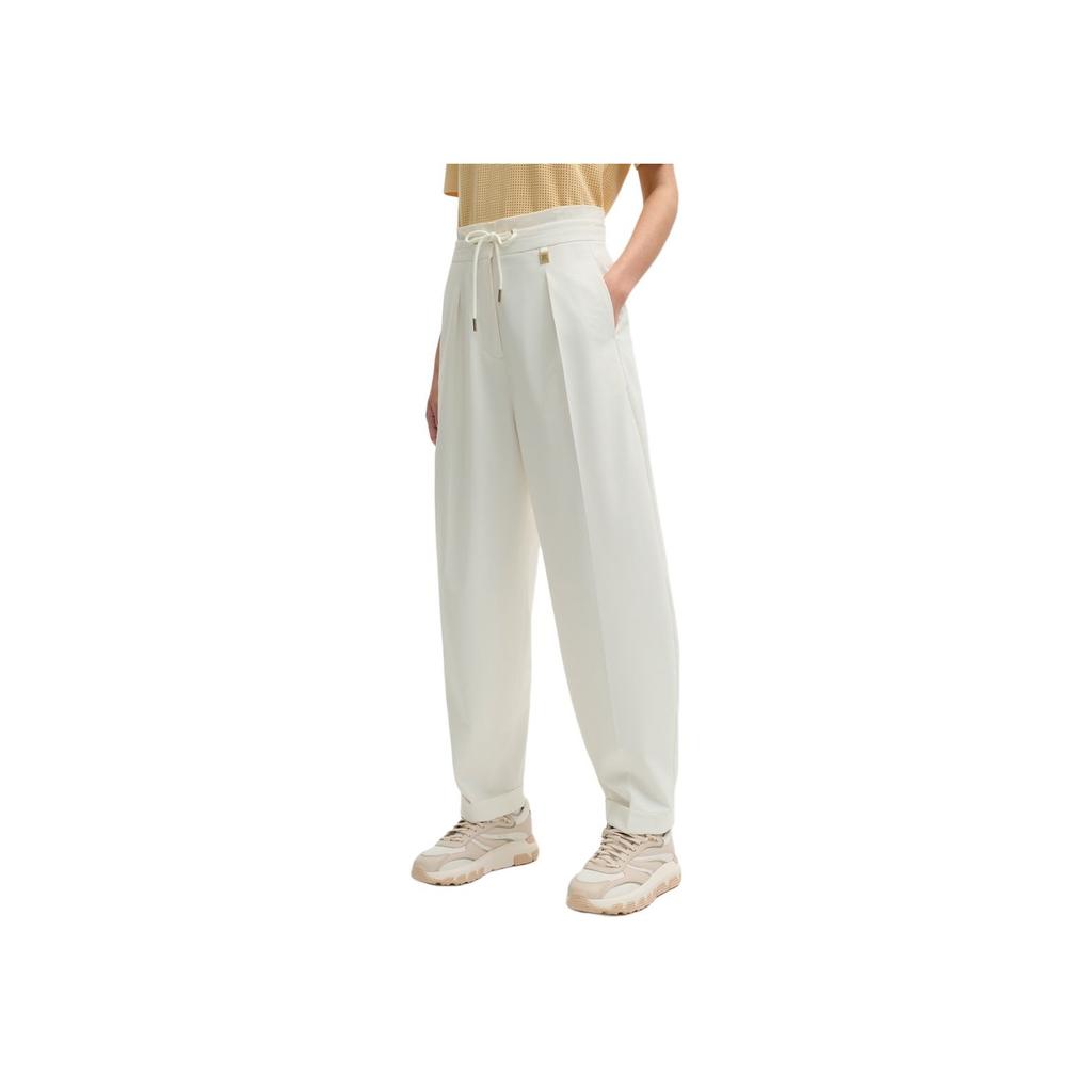 New FILA MILANO Collection Casual Pants Women's Cloud White F11W525801FWT