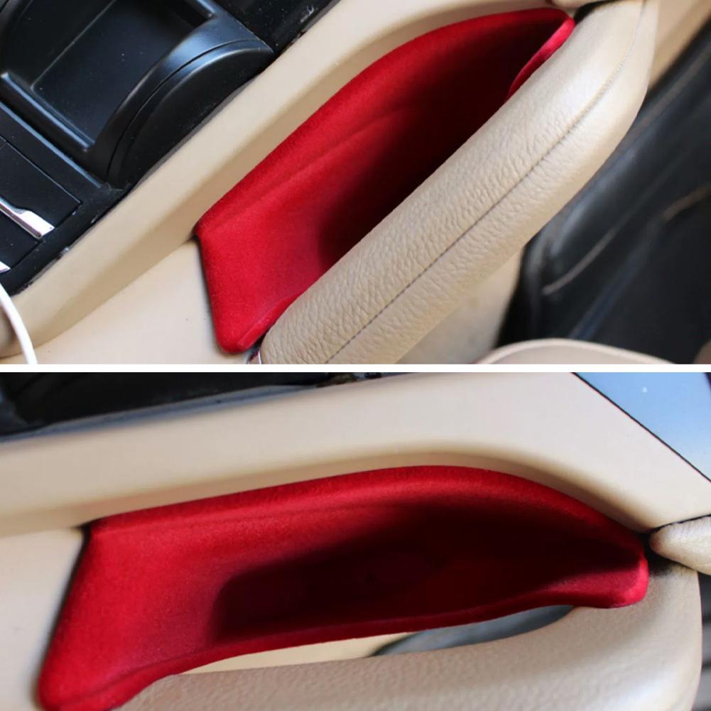 2Pcs Armrest Holder Gap Storage Box Car Organizer Container Pocket Interior Center Console For Porsche Cayenne 2011-2018 Holder