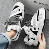 Neue Junior High School Schüler hochwertige Mode lässige Skateboard Schuhe männliche Persönlichkeit Trend rutschfeste Sportschuhe