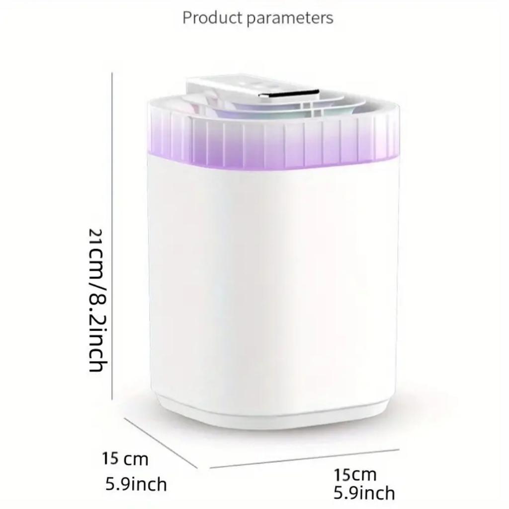 3L Ultraschall-Luftbefeuchter Kaltnebel-Luftbefeuchter mit Nachtlicht und drei Düsen Leiser USB Aroma-Luftbefeuchter für Zuhause