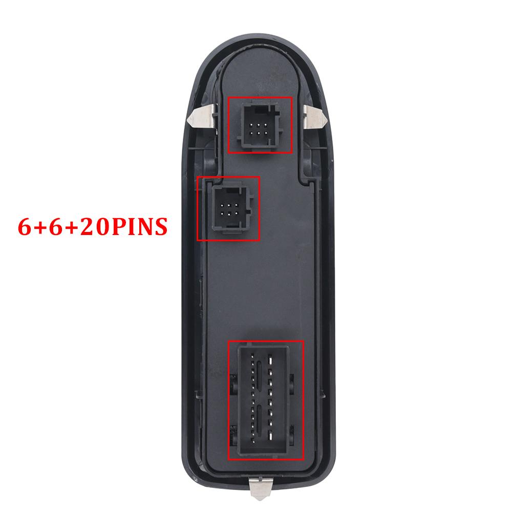 For Peugeot 308 508 2007-2013 For Citroen C5 Auto Window Control Switch Side Mirror Button 98054508ZD 96659465ZD 98053439