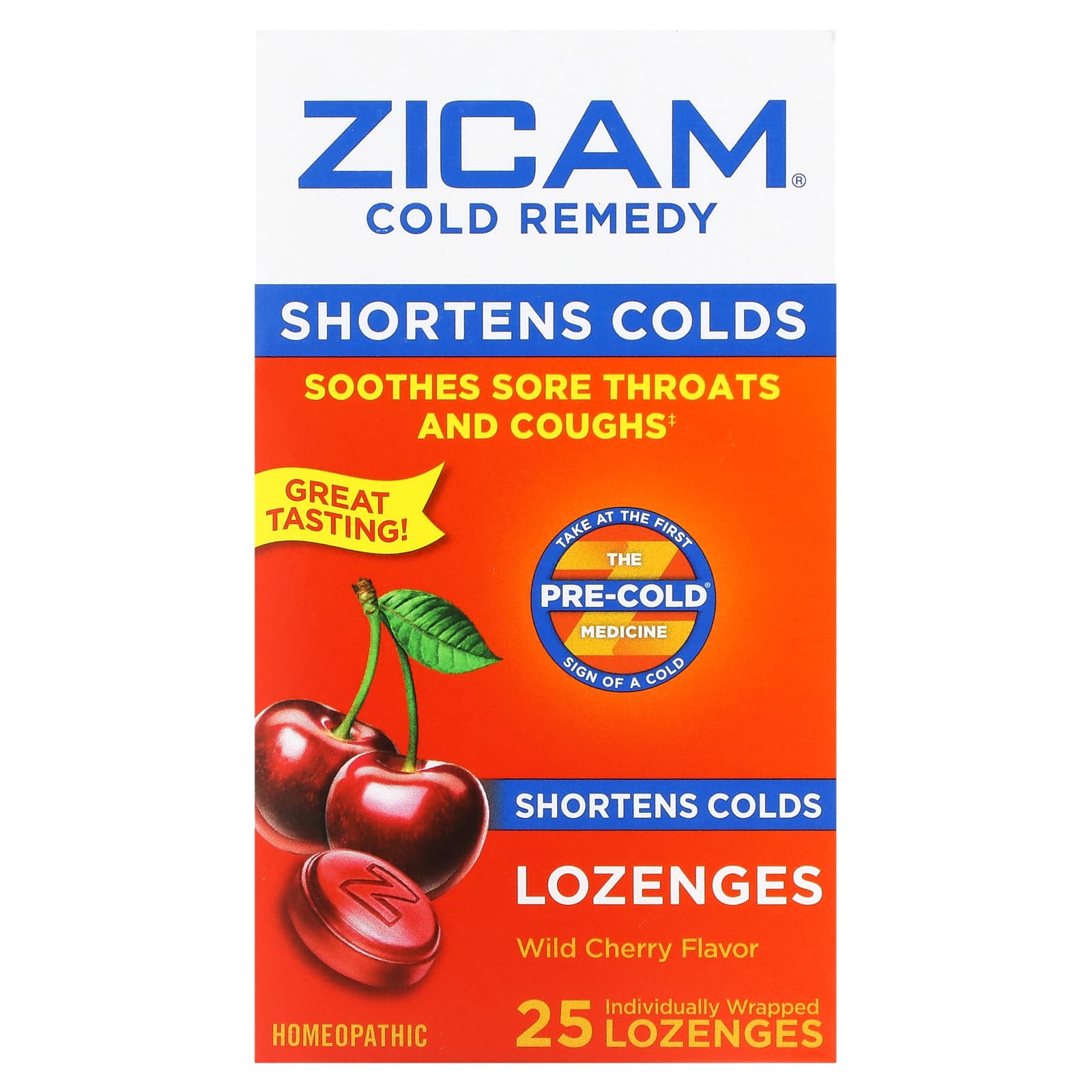 

Cold Remedy, Lozenges, Wild Cherry, 25 Lozenges