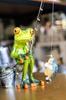 Sitting Angler Frog Figurine