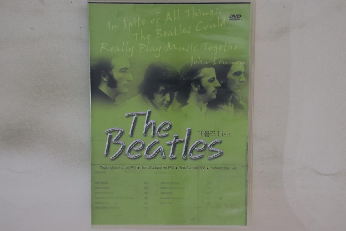 

DVD BEATLES - Live НЕТ НА ЛЕЙБЛЕ 2004 Не Япония Музыкальное видео Б/У