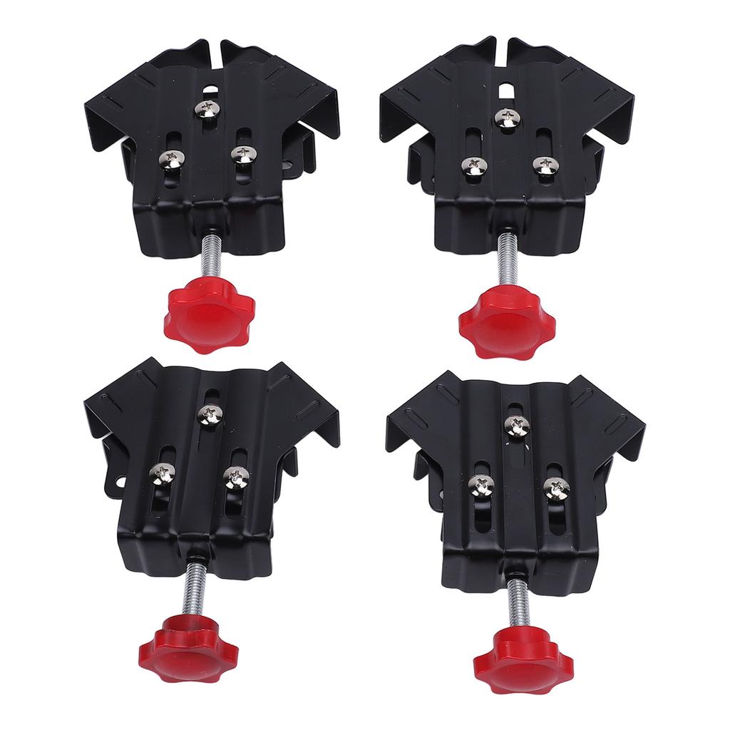 4PCS Right Angle Fixing Clamps Open Closed Type 90 Degree Corner Clamp Adjustable Picture Frame