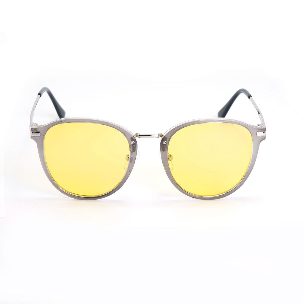 Night Glasses Ash Gray YELLOW Night Driving Night Fishing [Bunnywalk] BW-027 BW-0272Y