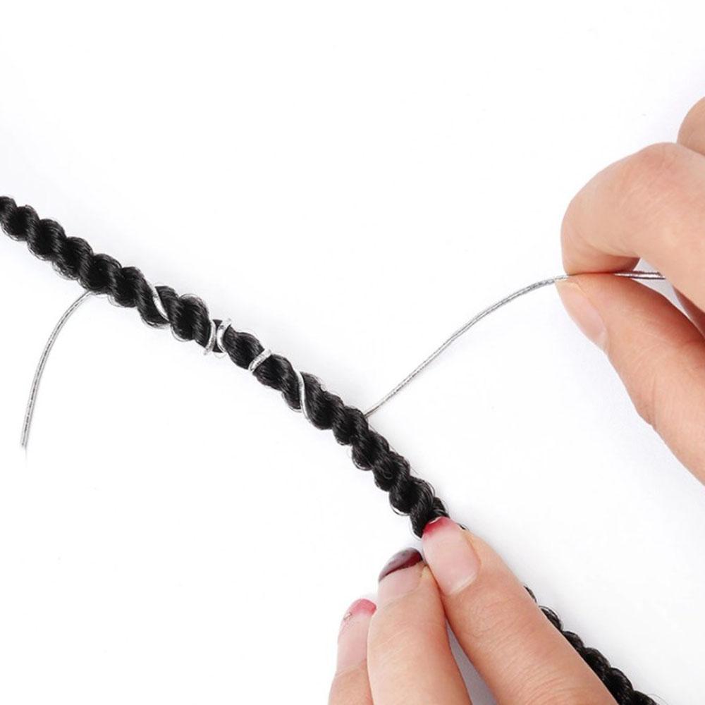 Styling Hair Decoration Braiding Hair Strings Hair Accessories Dreadlock Beads Braided Elastic Rope