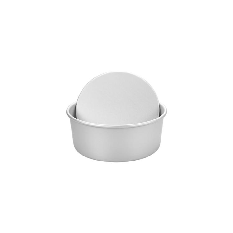 Aluminum Round NonStick Cake Mold Round Cake Tins Cookie Cake Pans with Removable Bottom Baking Accessories Enduring 4 inches