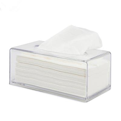 Clear Acrylic Tissue Box Holder Dispenser Napkin Holder Tissue Storage Box