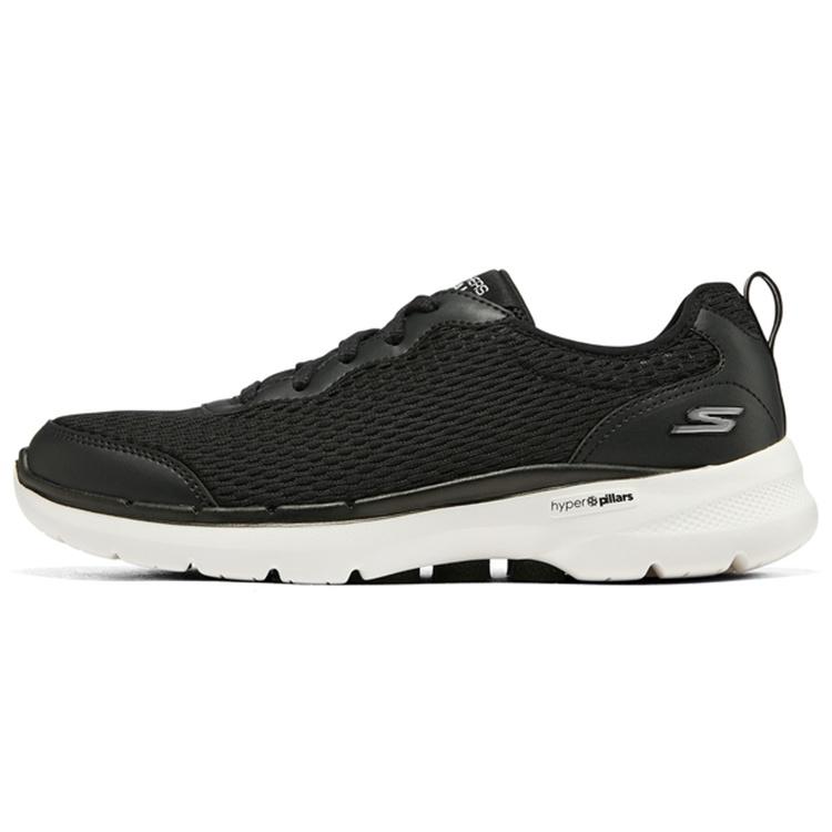 (WMNS) Skechers Go Walk 6 Black White Women s 124531-BKW EU 35
