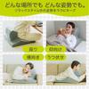 Nishikawa Keeps Pillow Cushion, a Relaxing Cushion That Prevents Poor Posture While Providing Comfort. Maintains a Comfortable Posture and Helps You