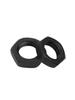 Blackened Iron Grade 8.8 Thin Hex Nut Cap Set, High Strength Fine Thread, Flat Head, Sizes M4-M36