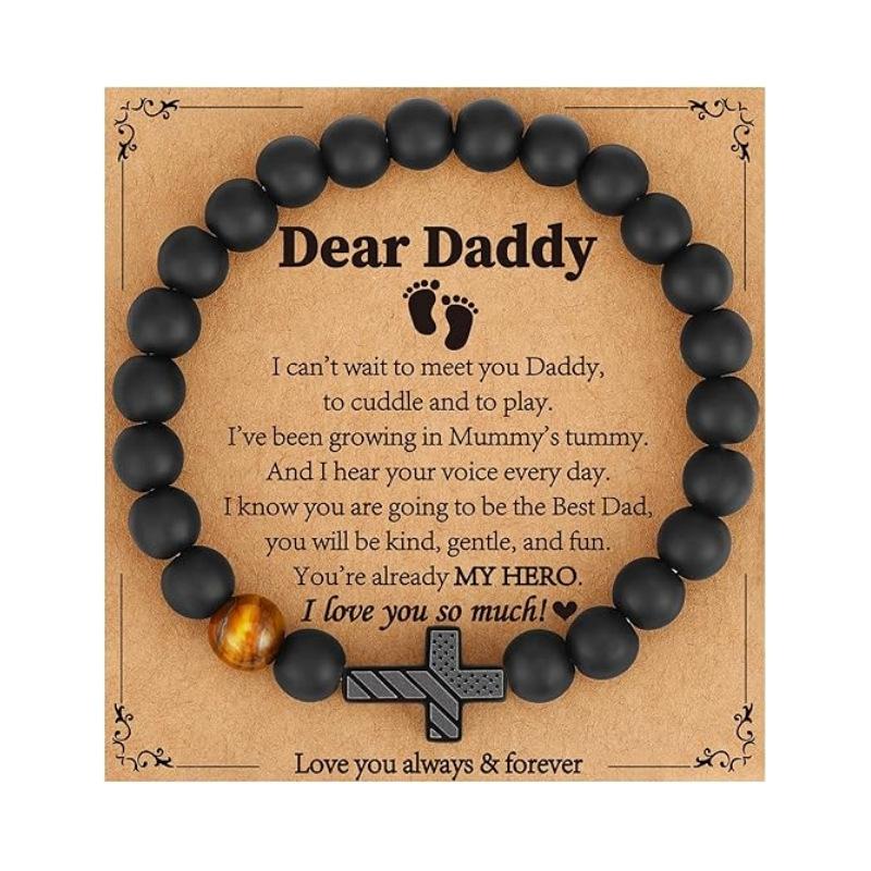 JYL TS Bracelet  Men's American Flag Cross Eye Boosts Patriotism & Luck