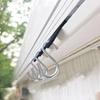 36pcs Awning Rail Hanger Hooks Awning Hooks Camping Hangers S Shaped Accessory Set Camping Tent Clamp Tarp Clips Buckle For RV