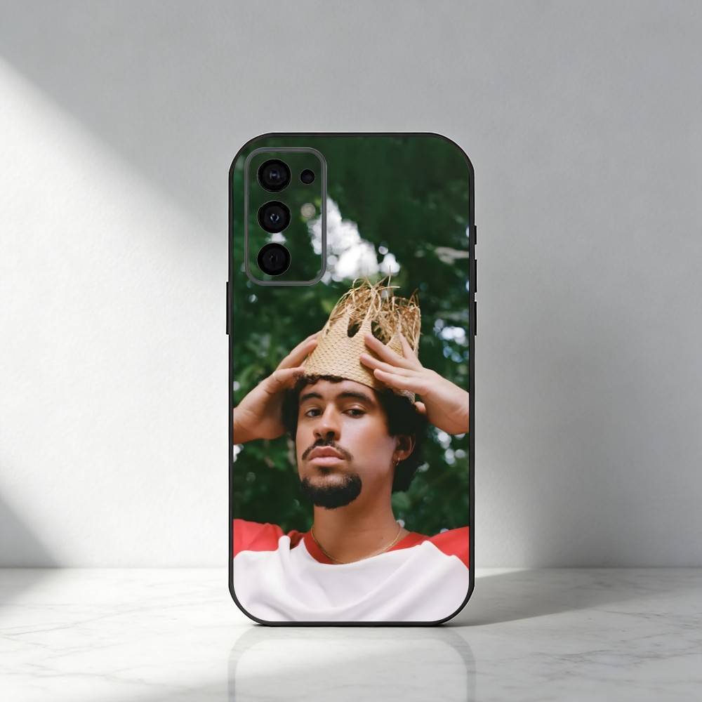 Singer Bad Bunny Benito Phone Case For Samsung S25,S24,S21,S22,S23,S30,Ultra,S20,Plus,Fe,Note,5G Black Cover