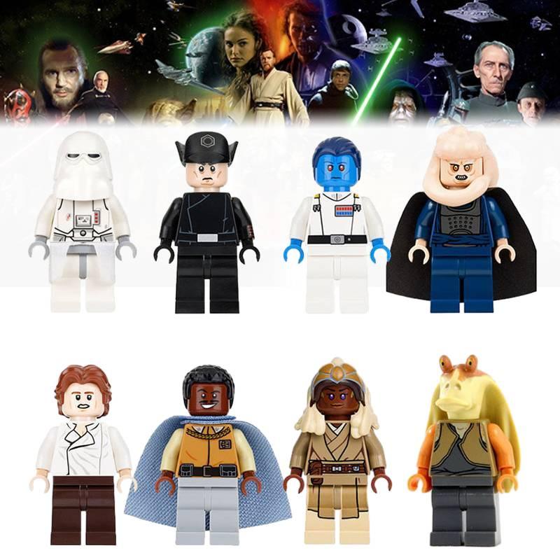Jar Binks Jar Han Solo Building Block Minifigure Model Kids Toy Diy