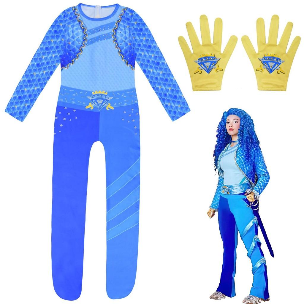 Rise Descendants The Of Red Jumpsuit Cosplay Costume Party Halloween