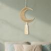 Traditional Ramadan Hanging Ornaments Hollowed-out Wooden Handicraft Pendant  Living Room