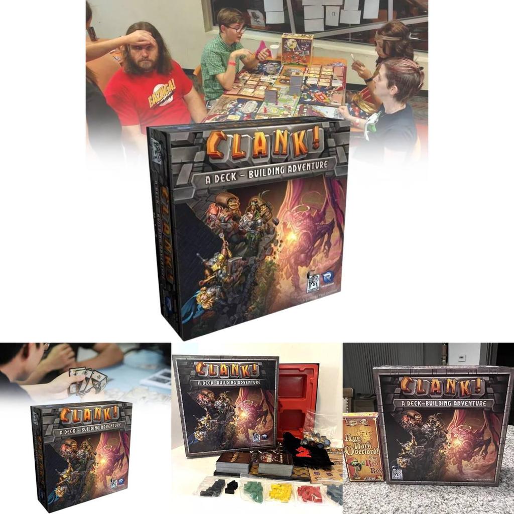 Exciting Adventure Game Clank! Card Game By Renegade Game Studios For Fun Family Nights