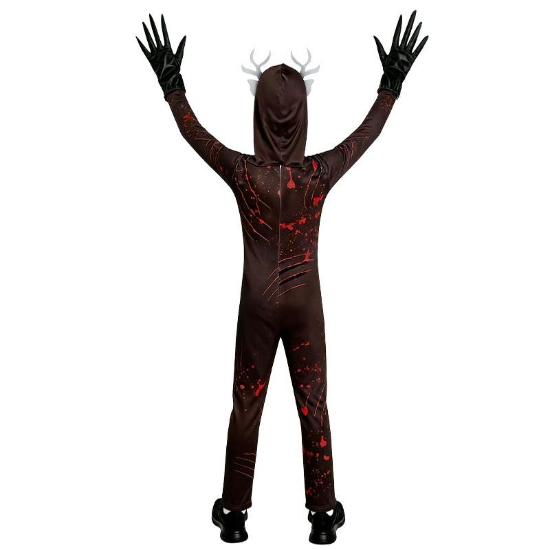 99 Nights In The Forest Deer Costume Cosplay Outfit  Horriable Halloween Costume for Kid Adult Nightmare Reindeer Christmas Gift