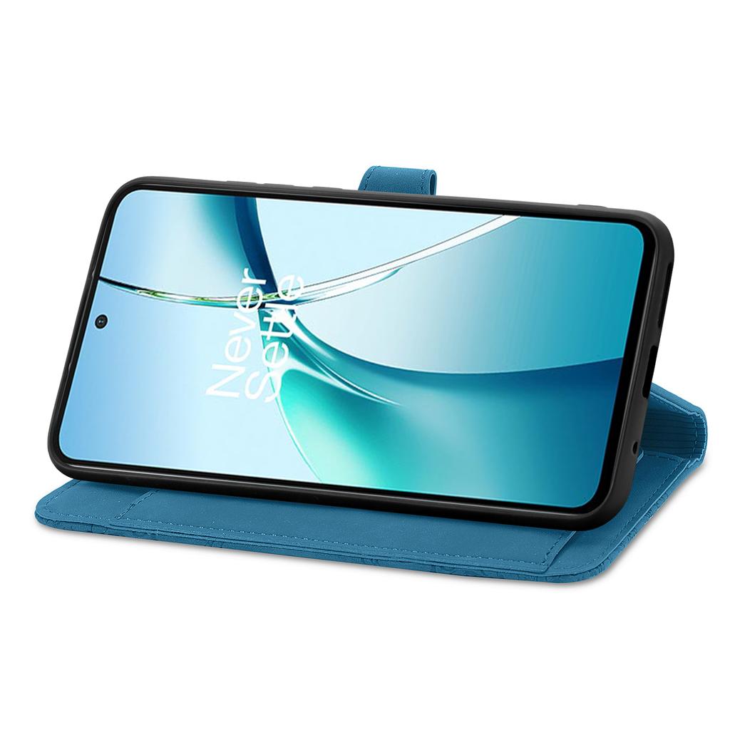 Für Motorola Moto G55 5G Reißverschluss-Brieftasche mit Riemen Blumenprägung PU-Leder Handyhülle