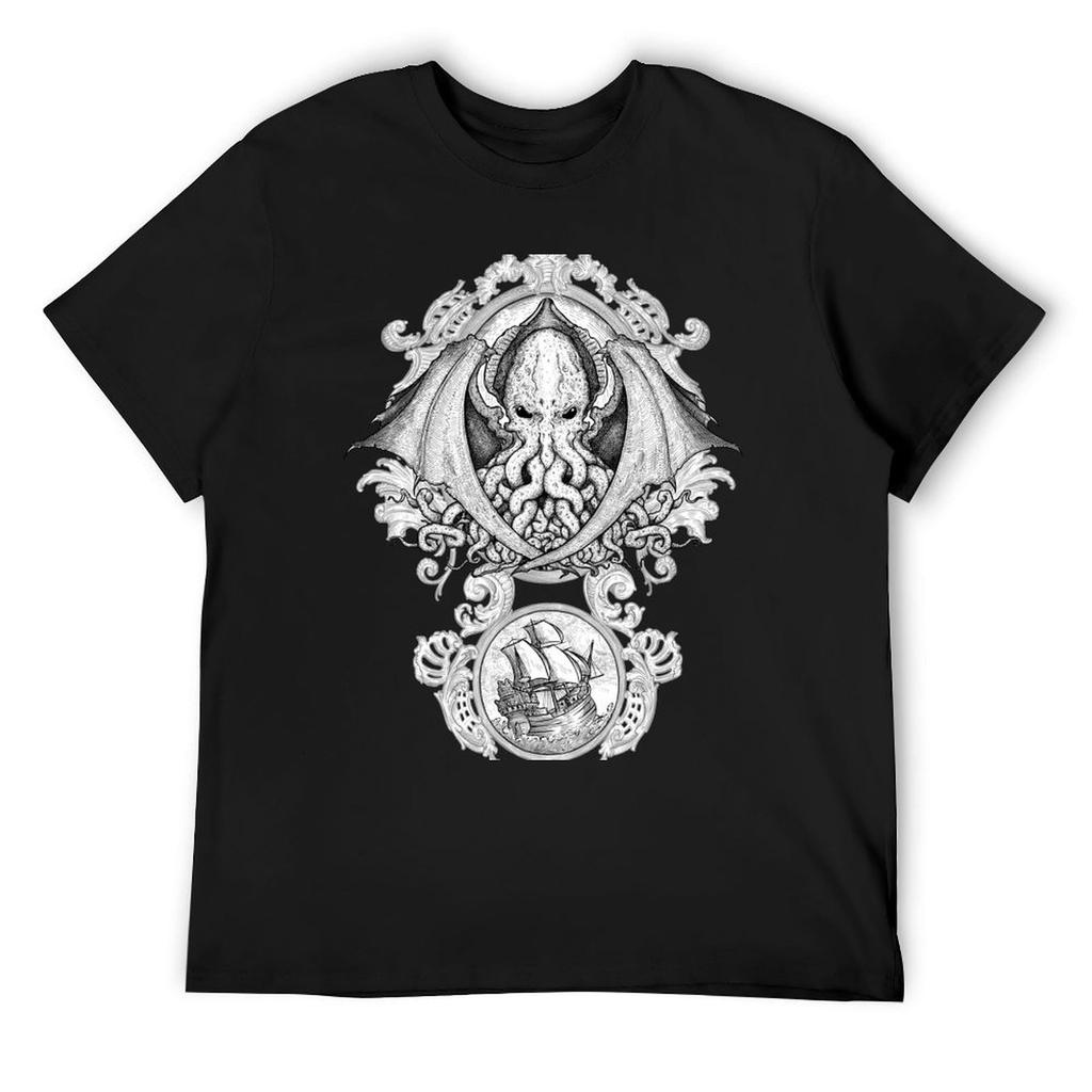 Cthulhu T-Shirt quick-drying custom shirt cute clothes black t-shirts for men