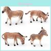 African Wild Animal Pvc Replica With Static Design For Childrens Educational Gift