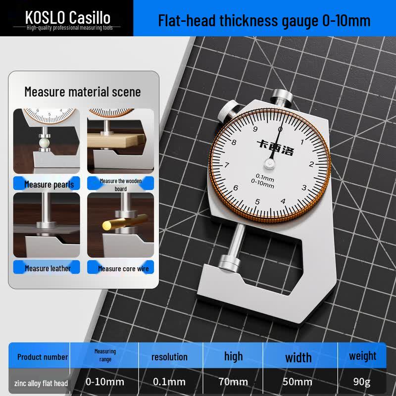 Casillo Flat Head High-Precision Thickness Gauge