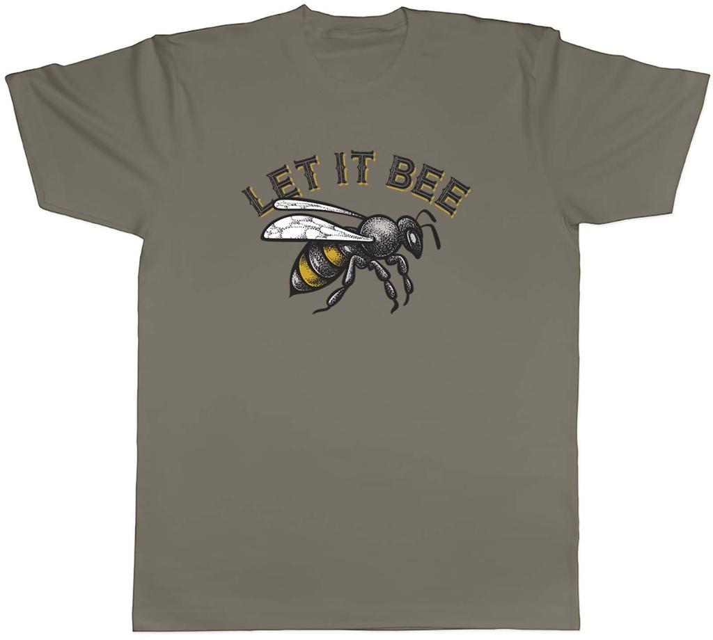 Let it Bee Unisexs TShirt Bumblebee Beekeeper Unisex Tee Gift