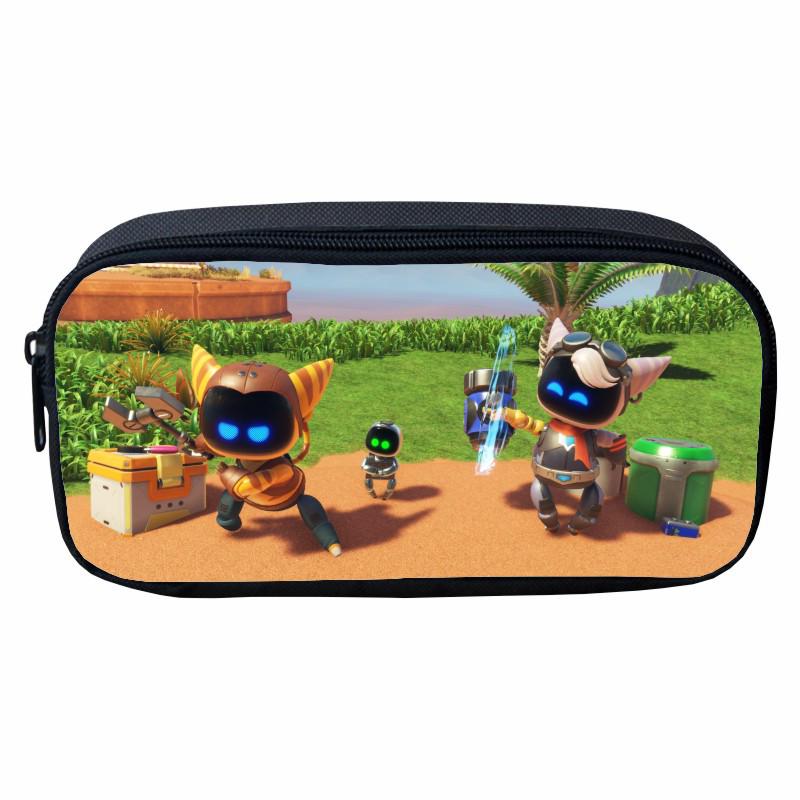 

ASTRO BOT Robot Pencil Case: Cartoon Storage Box for Children s School Stationery Pencil Case