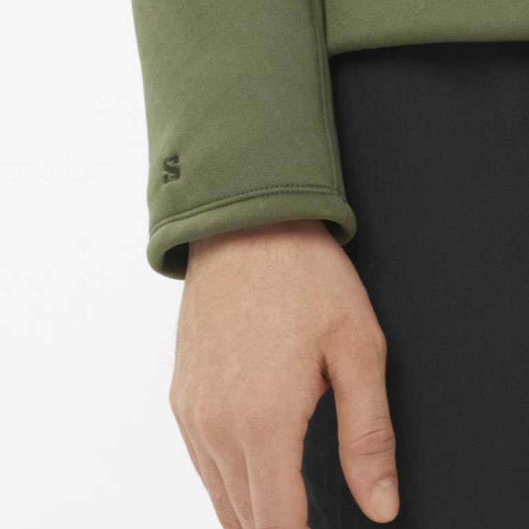 Salomon Outline Skin-Friendly Fashionable Warm Breathable Jacket Men Jackets C26088