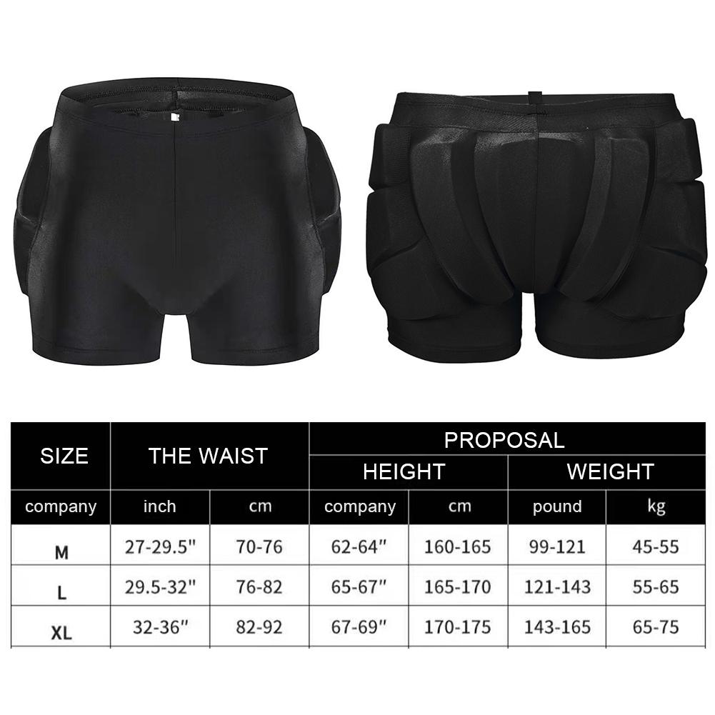 Cycling Shorts Running Shorts Outdoor Bicycle Padded Pants Cycling Snowboard Protection Hips Protector Shorts Cycling Equipment