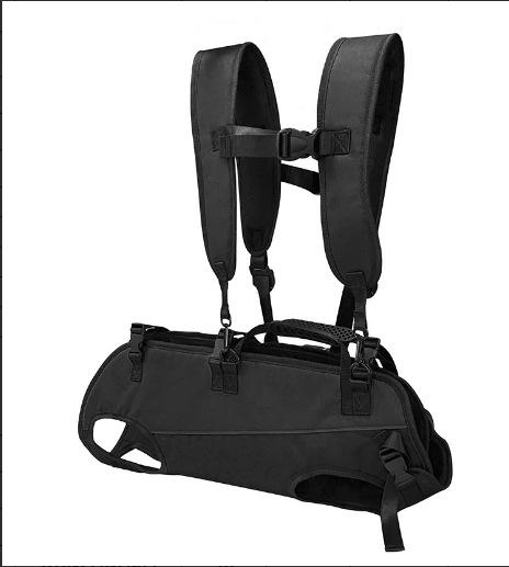 Portable Breathable Dog Carrier Backpack Convertible Backpack Shoulder Bag Travel Pet Carrier Harness