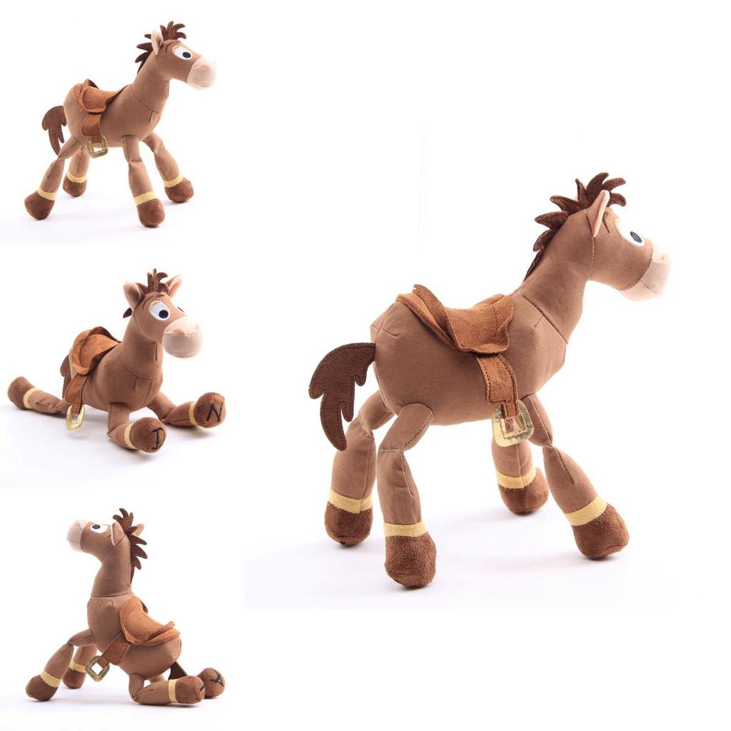 Adorable Toy Story Soft Plush Stuffed Bullseye 10-inch Woody And Jessie Horse Doll