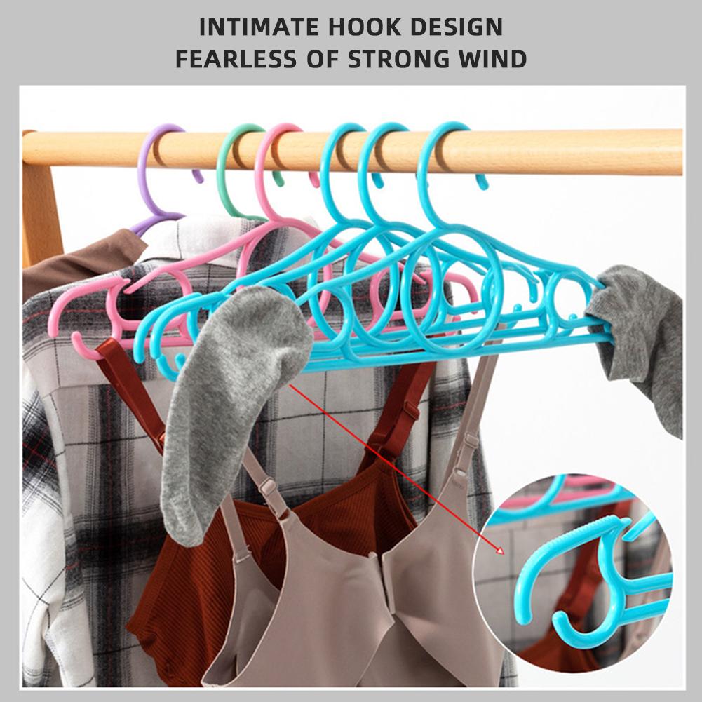 Windproof Non-Slip Hangers High Quality PP Material For Bedroom