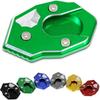 Motorcycle Kickstand Extender Foot Side Stand Extension Pad Support Plate For Kawasaki Z650 Z900 Z1000 Z1000SX ER-6N ZX6R ZX10R