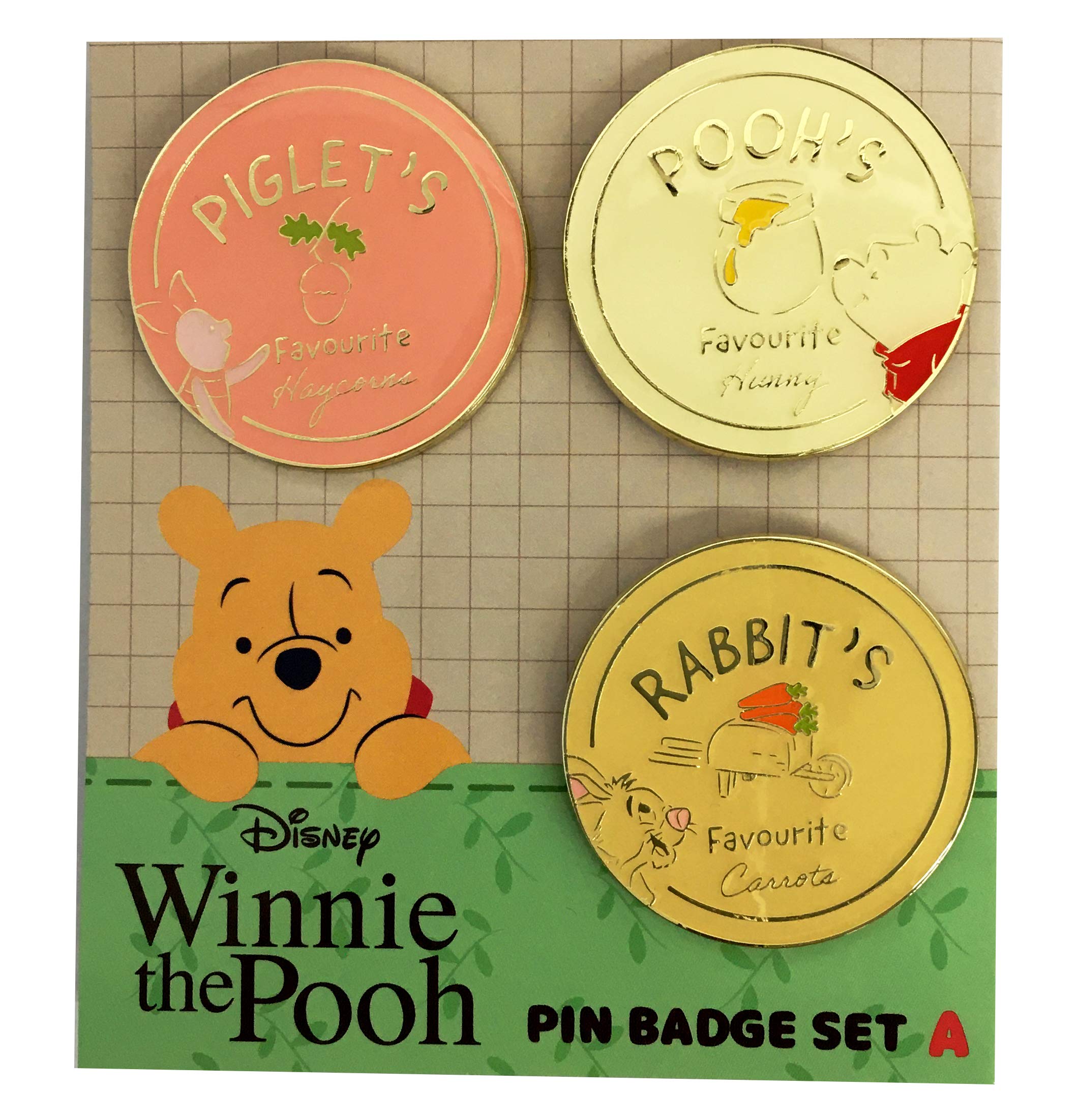 

Winnie the PoohPin Badge Set A IBA229
