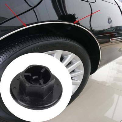 Écrou à Clip fixe pour doublure de panneau de garde-boue, pour Hyundai Elantra I20 I30 I40 Ioniq Ix35 Ix55 Kona Santa Fe Tucson Kia K2 K3 K5 Cerato