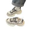 Retro Dad Shoes Women's Versatile Spring and Autumn New Mesh Breathable Thick-soled Fried Street Casual Sports Shoes