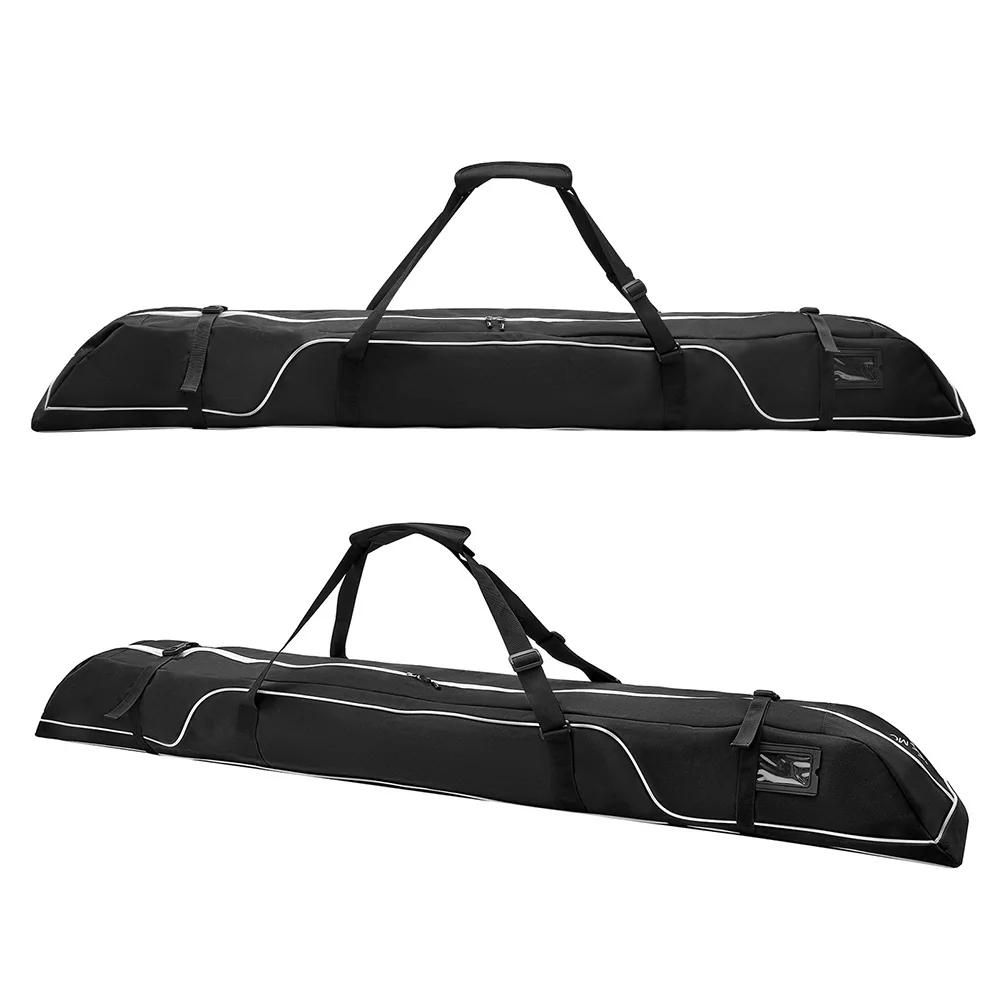 172/192cm ski bag Oxford Cloth Snowboard Bag Adjustable Durable Handle Outdoor Ski Bag Ski and Snowboard Equipment Travel Bag
