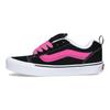 Knu Skool Dark Night Neon Rezistente la Alunecare Rezistente la Abraziune Pantofi de Skateboard Joși Unisex Roșu Trandafiriu VN0009QC6BT1(Echipa613-)