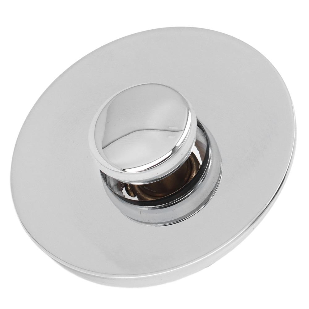 Push Button Sink Drain Stopper Brass Basin Drain Filter Durable Bounce Core Stopper  Kitchen Sink